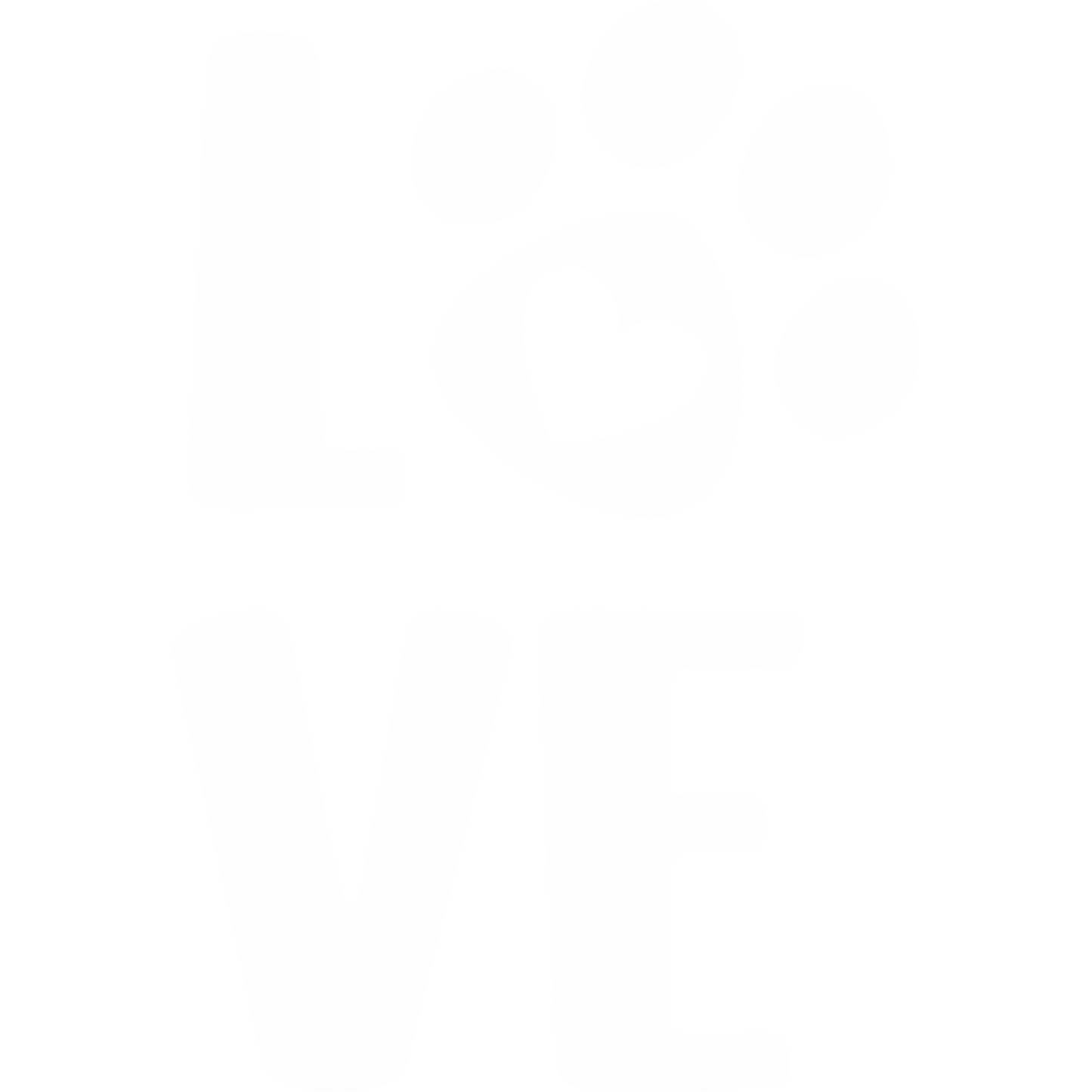 Naklejka Love Dogs