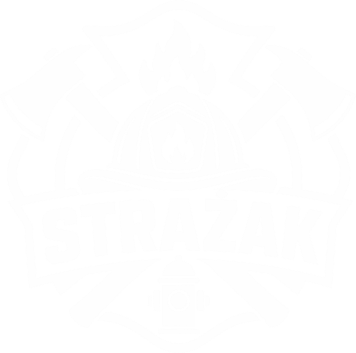 Naklejka Strażak – motyw strażacki