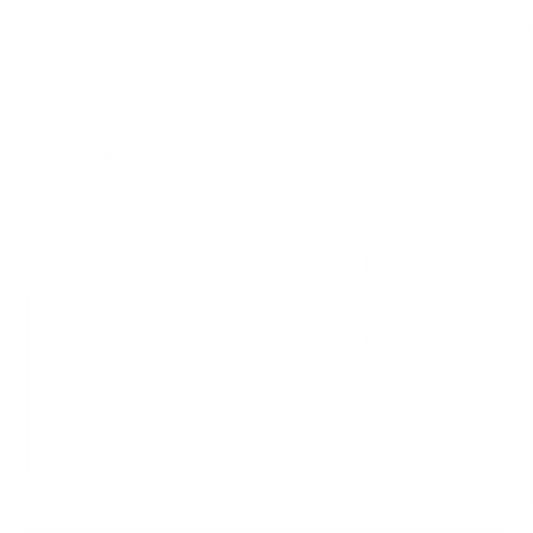 Naklejka Zakaz Wprowadzania Psów – znak informacyjny