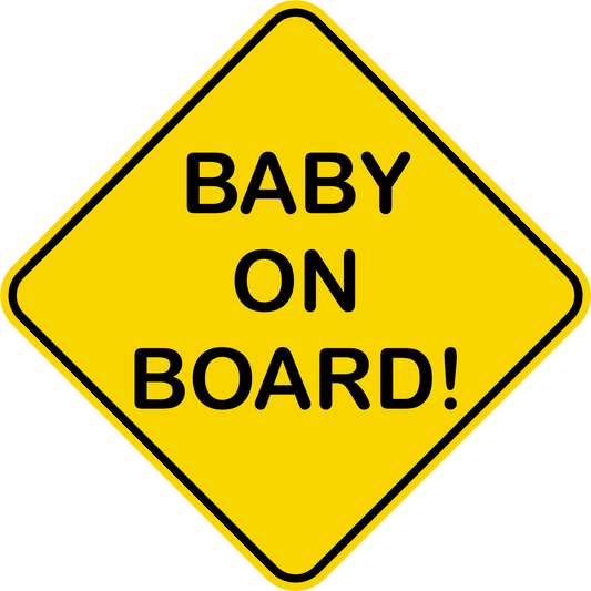 Naklejka BABY ON BOARD