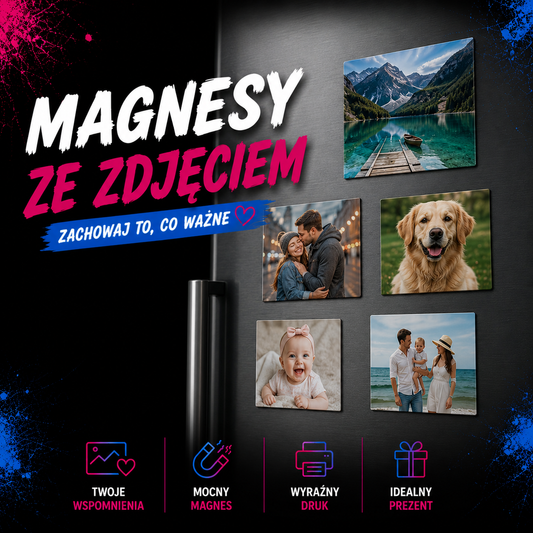 Personalizowany Magnes ze Zdjęciem – Wyjątkowa Pamiątka na Lata | Własne Zdjęcia