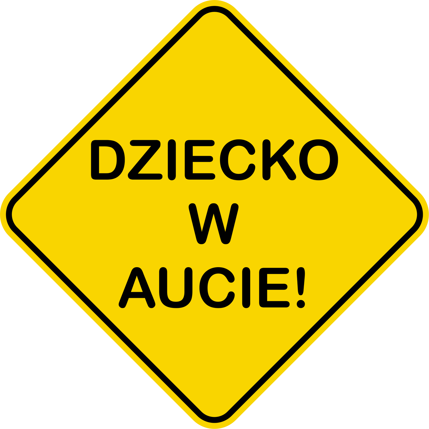Naklejka BABY ON BOARD