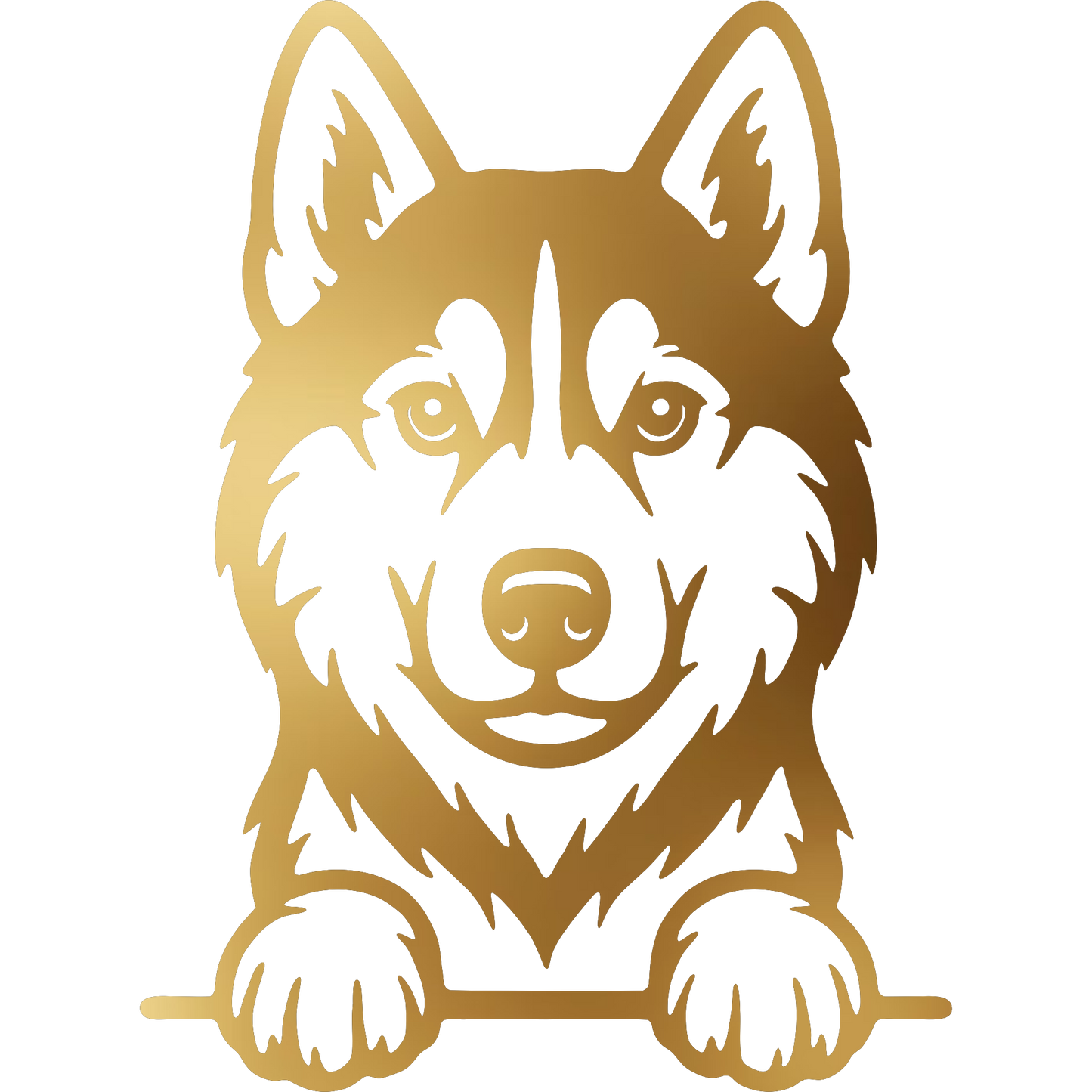 Naklejka Husky