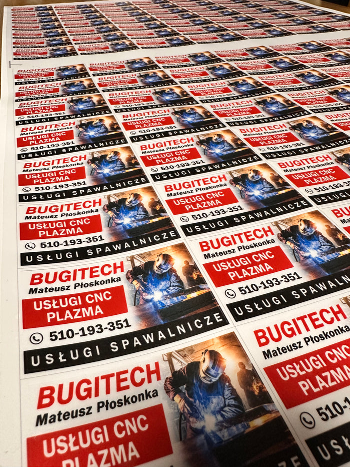 Realizacja naklejek BGSTICKERS