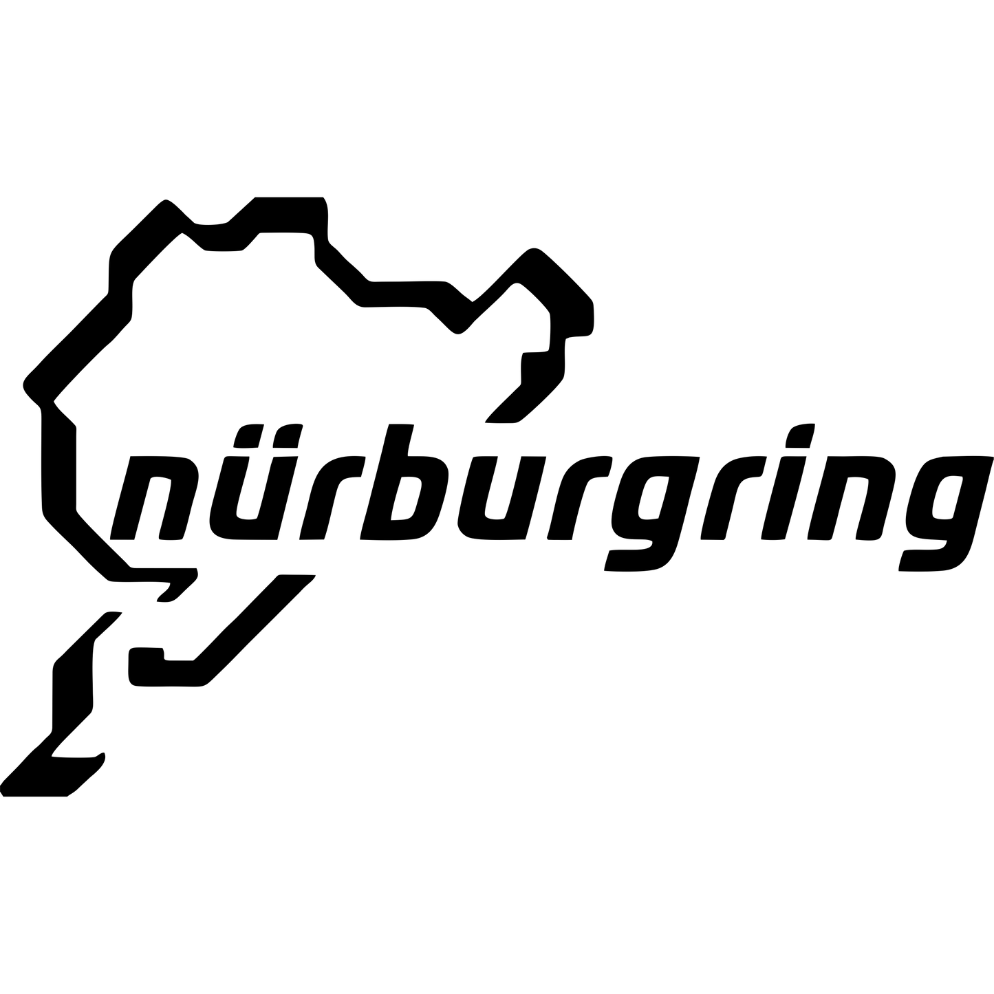 Naklejka Nürburgring