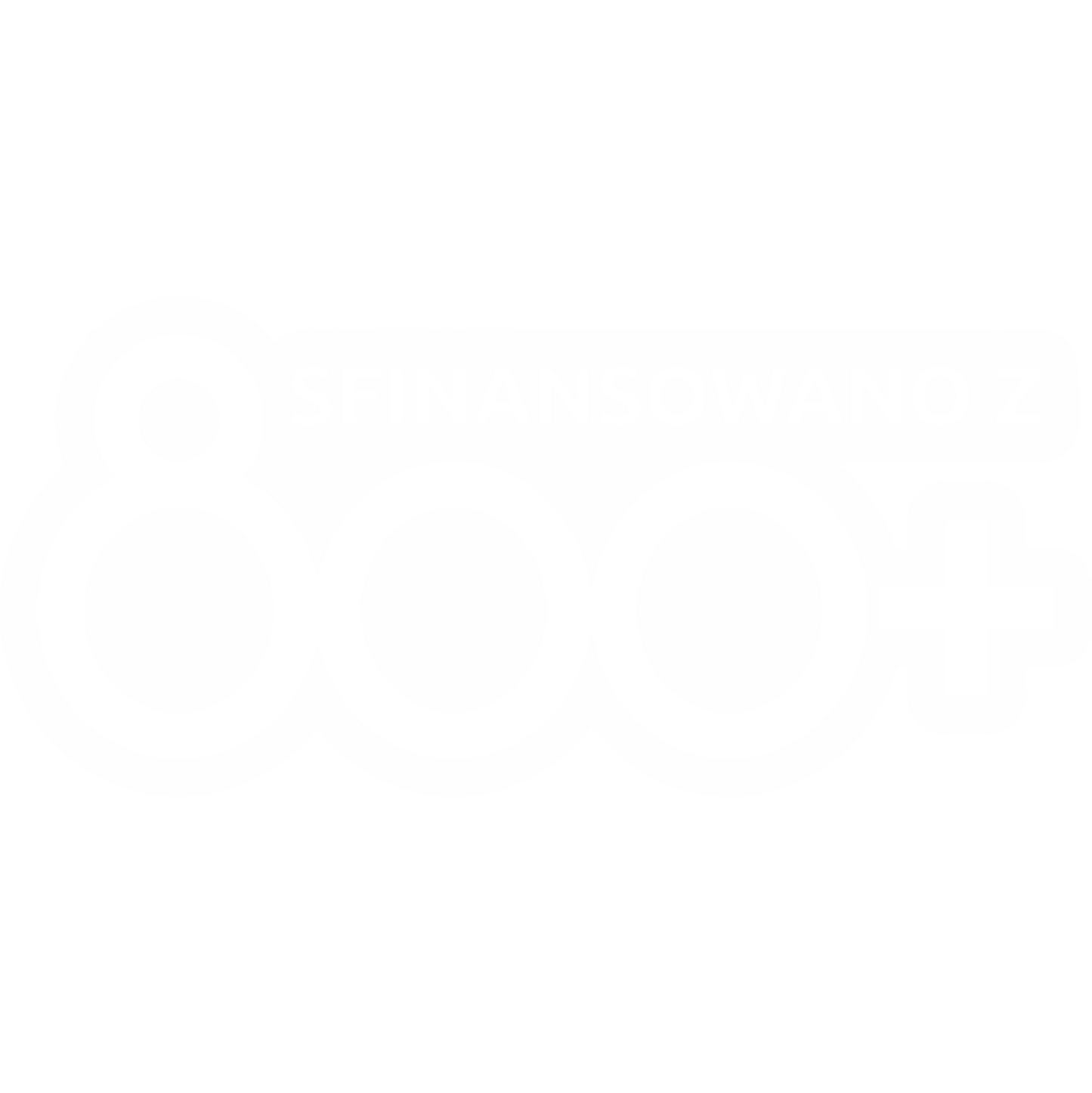 Naklejka SFINANSOWANO Z 800+