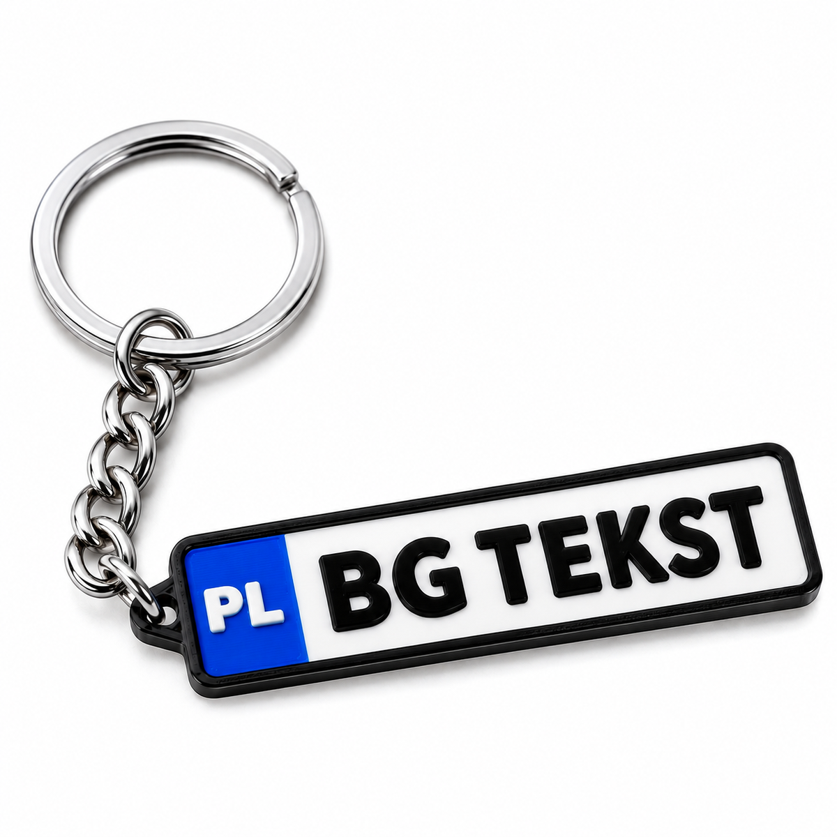 Brelok do kluczy Tablica Rejestracyjna - personalizowany gadżet