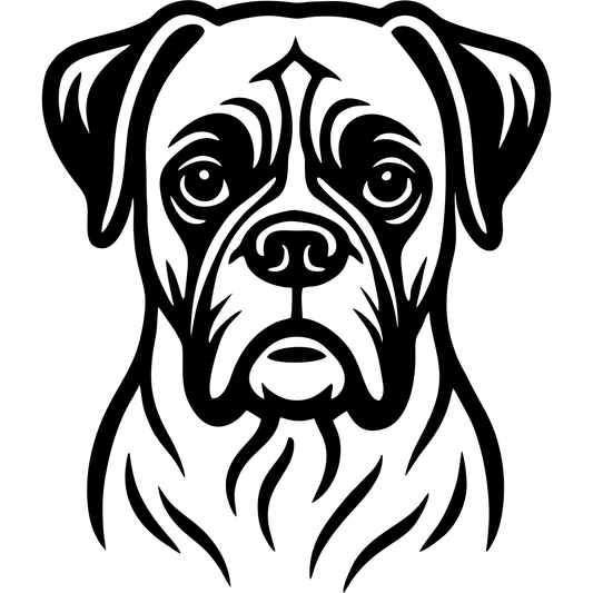 Naklejka Boxer