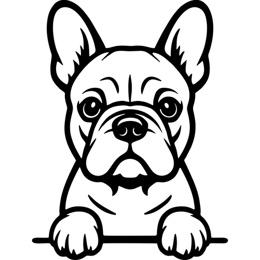 Naklejka Buldog