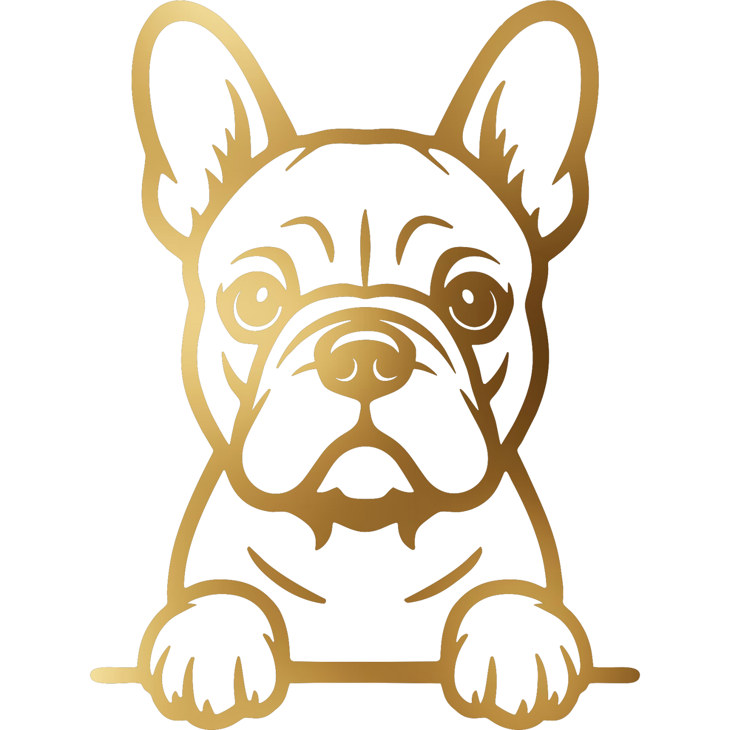 Naklejka Buldog