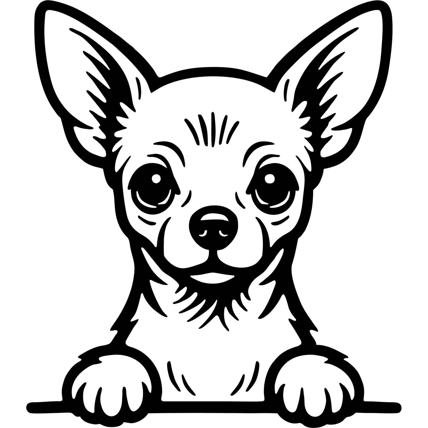 Naklejka Chihuahua