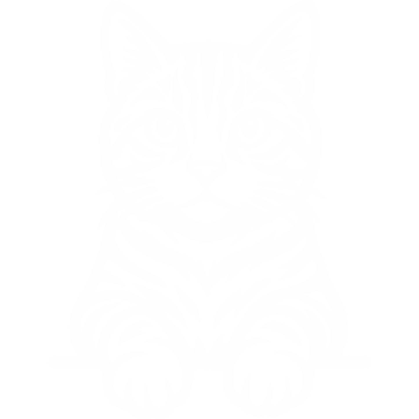 Naklejka Kot Bengalski