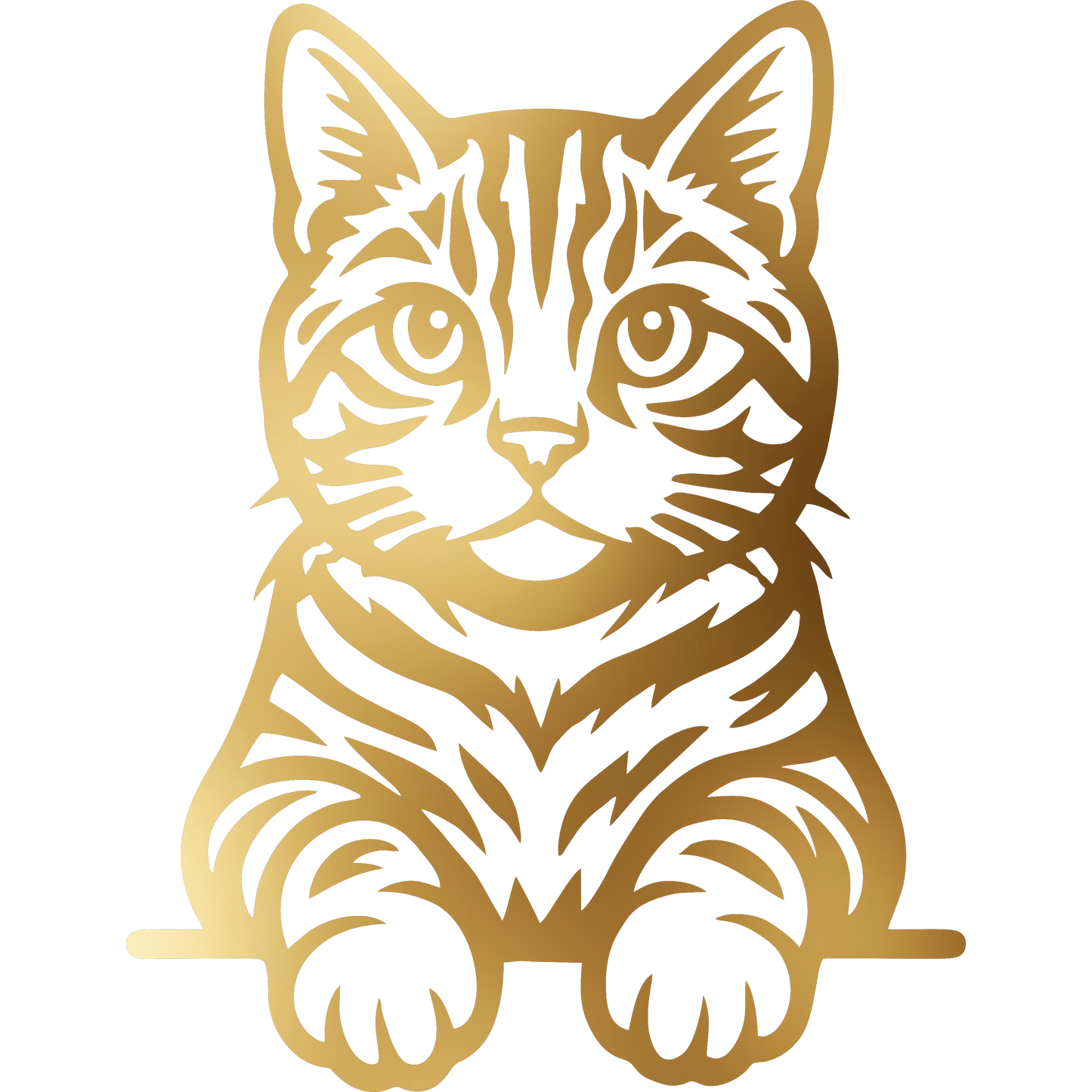 Naklejka Kot Bengalski