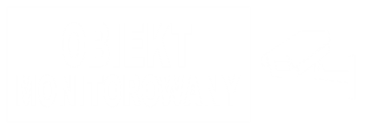 Naklejka Obiekt Monitorowany – monitoring CCTV