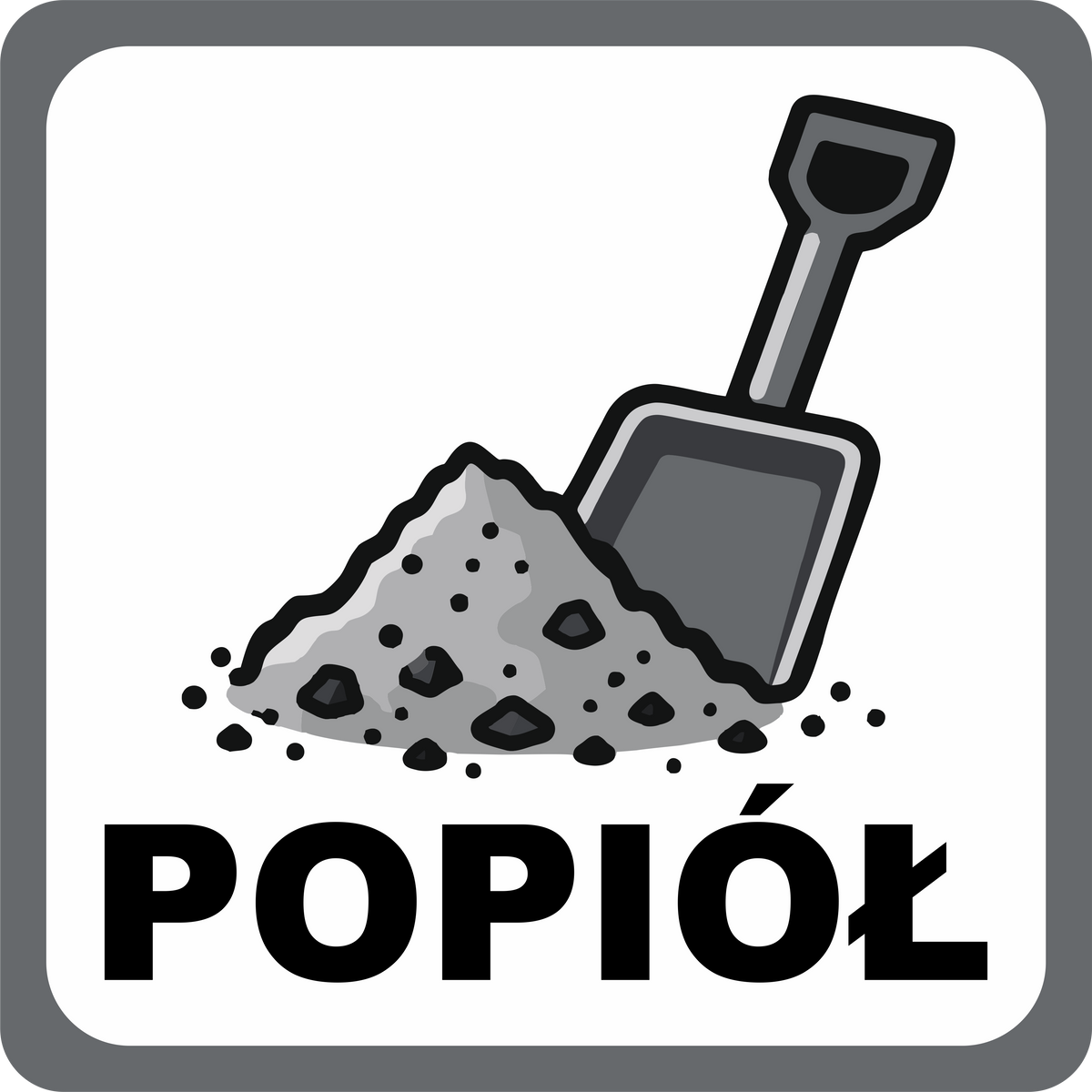Naklejki na kosze do segregacji – rodzaj odpadu