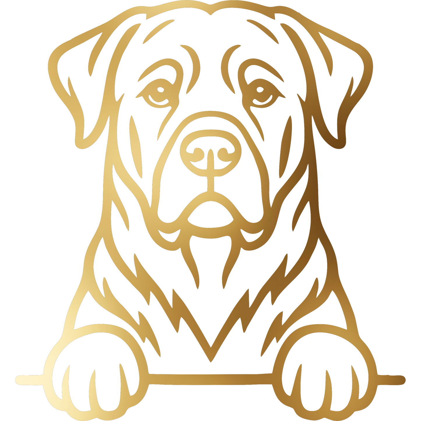 Naklejka Rottweiler