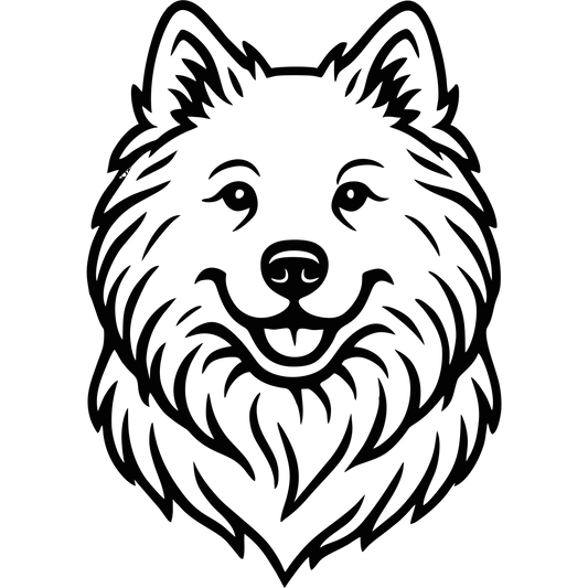 Naklejka Samoyed